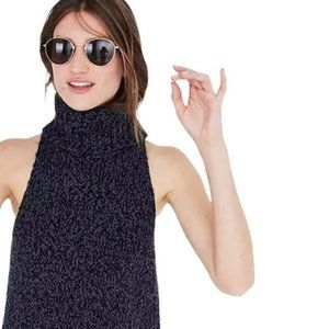 Madewell Turtleneck Cut Away Sweater-Vest